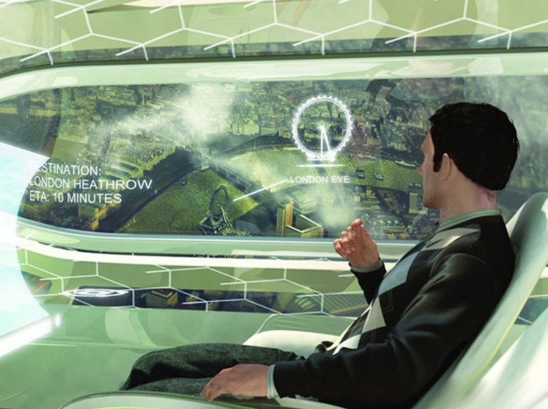 Cabine Conceito da Airbus &ndash; foto: Airbus 
