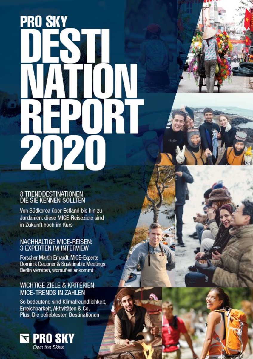 PRO SKY Destination Report 2020 Cover