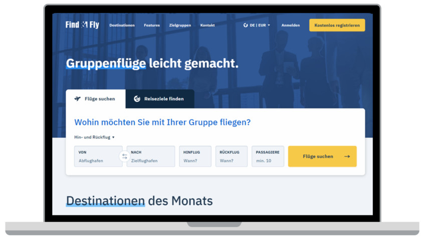 EINE NEUE ART, GRUPPENFLÜGE ZU PLANEN! 