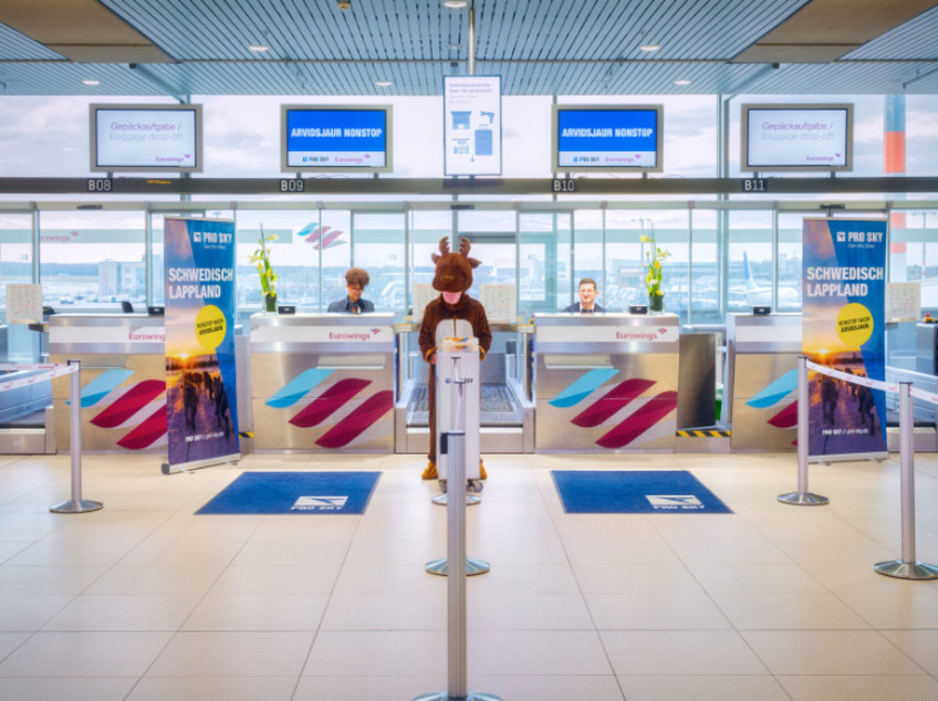 Check-In Flughafen Köln