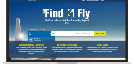 Gruppenflüge planen leicht gemacht