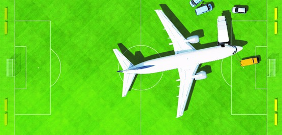 Fußball-Serie: Gruppenflüge innerhalb Brasiliens