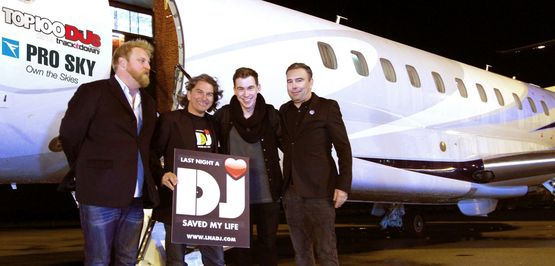 DJs können im Flug Kindern helfen: „Miles for Life“ bei Pro Sky gestartet