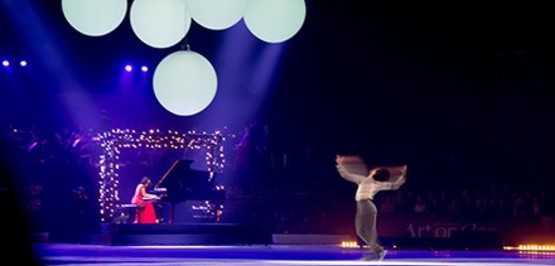 „Art on Ice“ im Flugzeugcharter von Pro Sky ganz „happy“