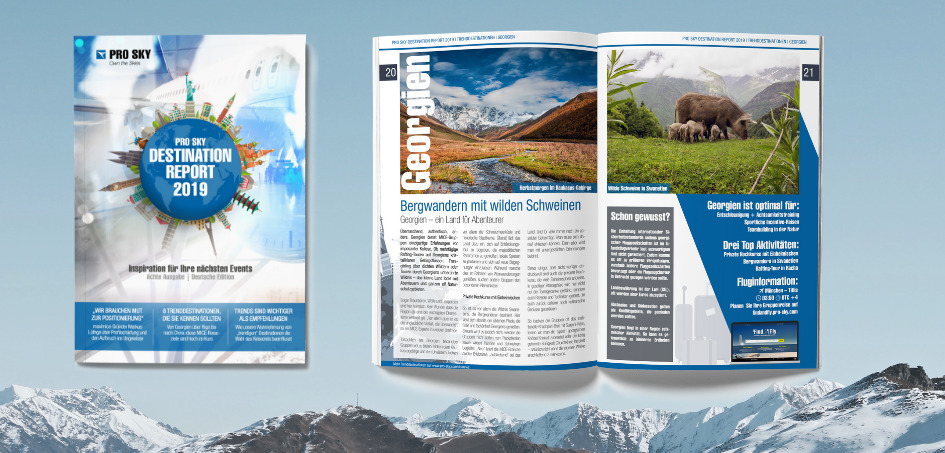 Was wird das beliebteste Reiseziel? Wie sieht die Zukunft der Eventindustrie aus? Der PRO SKY Destination Report verrät es.