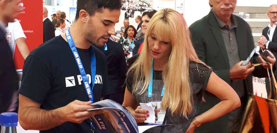 Pro Sky kommt zur Meetings Show in London | Vereinbaren Sie jetzt Ihren persönlichen Termin!