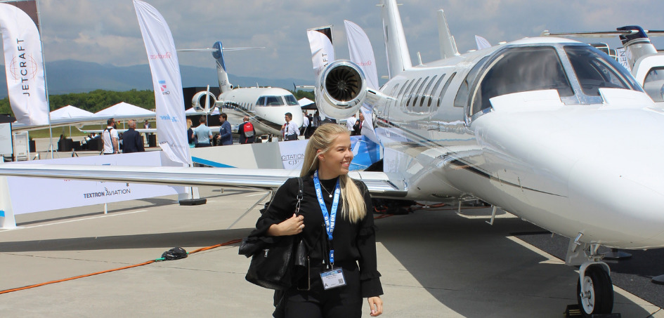 „Hier konnte ich ein besseres Gefühl für die Jets entwickeln!“ | Stefanie Wahn von Pro Sky auf der EBACE