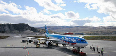 News: Exotischer Besuch: Pro Sky bringt Tahiti nach Grönland (2013-10-09)