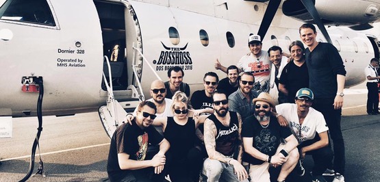 The BossHoss begeistert vom Pro Sky VIP-Service