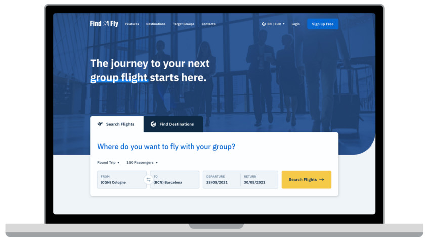 A NEW WAY TO ORGANIZE GROUP FLIGHTS!