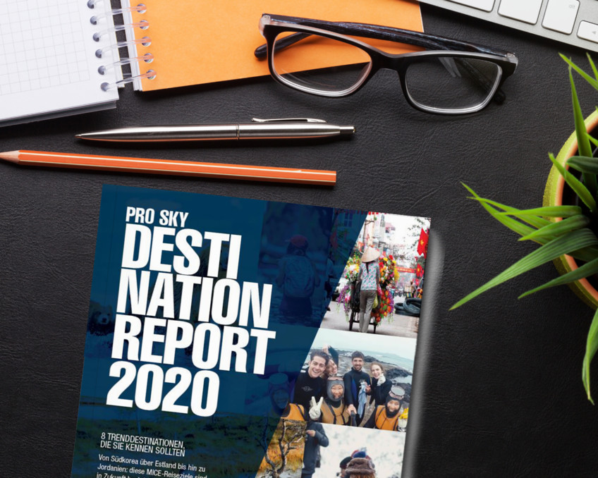 Main topic in the PRO SKY Destination Report 2020