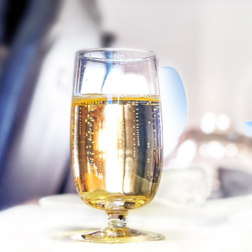 Champagne at the polar circle