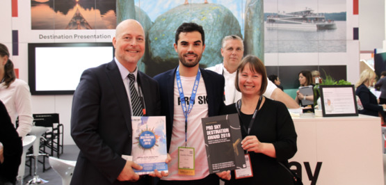 Eight Convention Bureaux receive PRO SKY Destination Award
