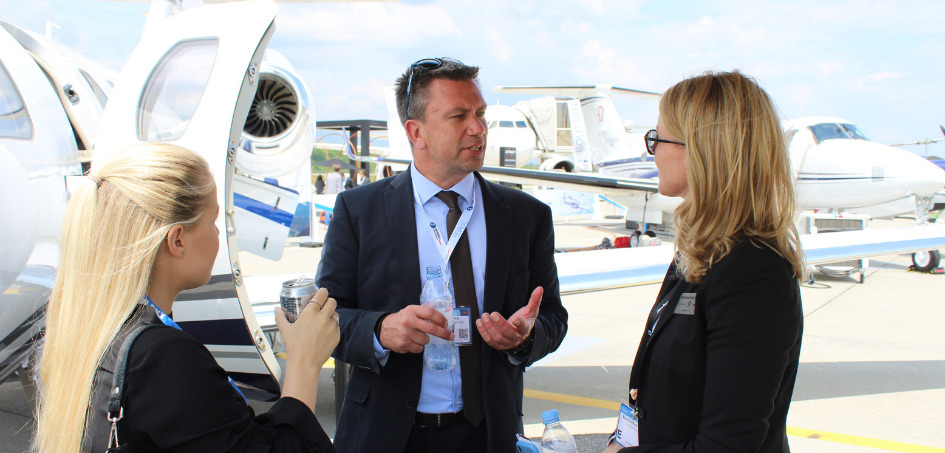 At the private jet fair EBACE our charter consultants Dietmar Herre and Stefanie Wahn exchanged ideas with exhibitors, pilots and customers.