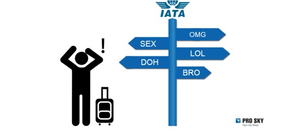 Airport Codes Which make the Aviation World Chuckle