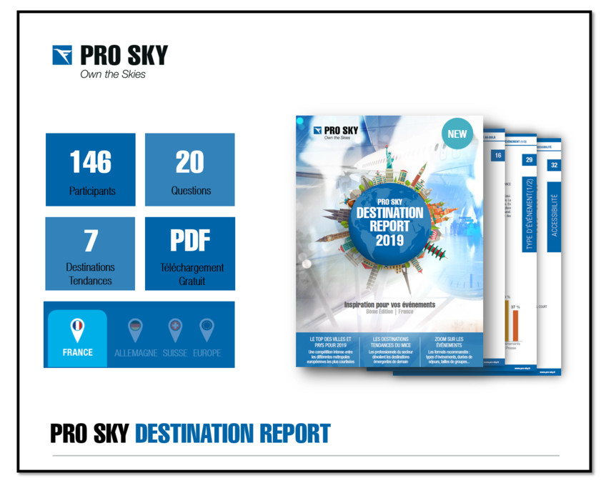 PRO SKY DESTINATION REPORT 2019 - EDITION FRANCE