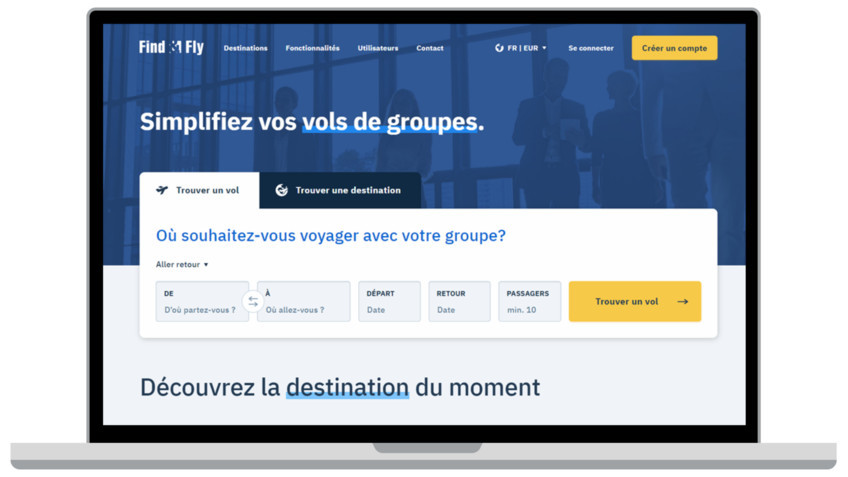 NOUVEAU : DÉCOUVREZ FIND & FLY !