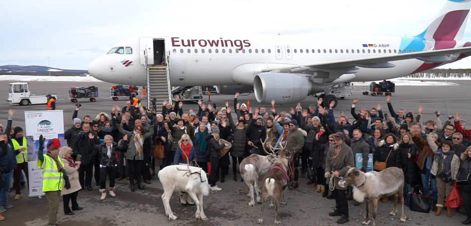 Convention EDV : PRO SKY accueille les agents de voyage avec des rennes !