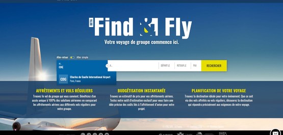 FIND & FLY : l’organisation des vols de groupes se digitalise (enfin) avec PRO SKY !