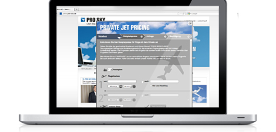News: Private Jet Pricing Tool : PRO SKY propose le « GDS » des vols privés.
